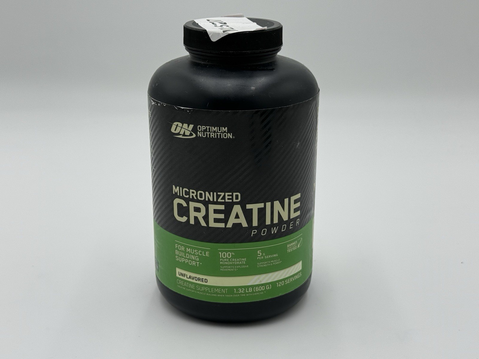 Optimum Nutrition Micronized Creatine Powder 1.32lbs 120 Servings Exp. 06/2026.