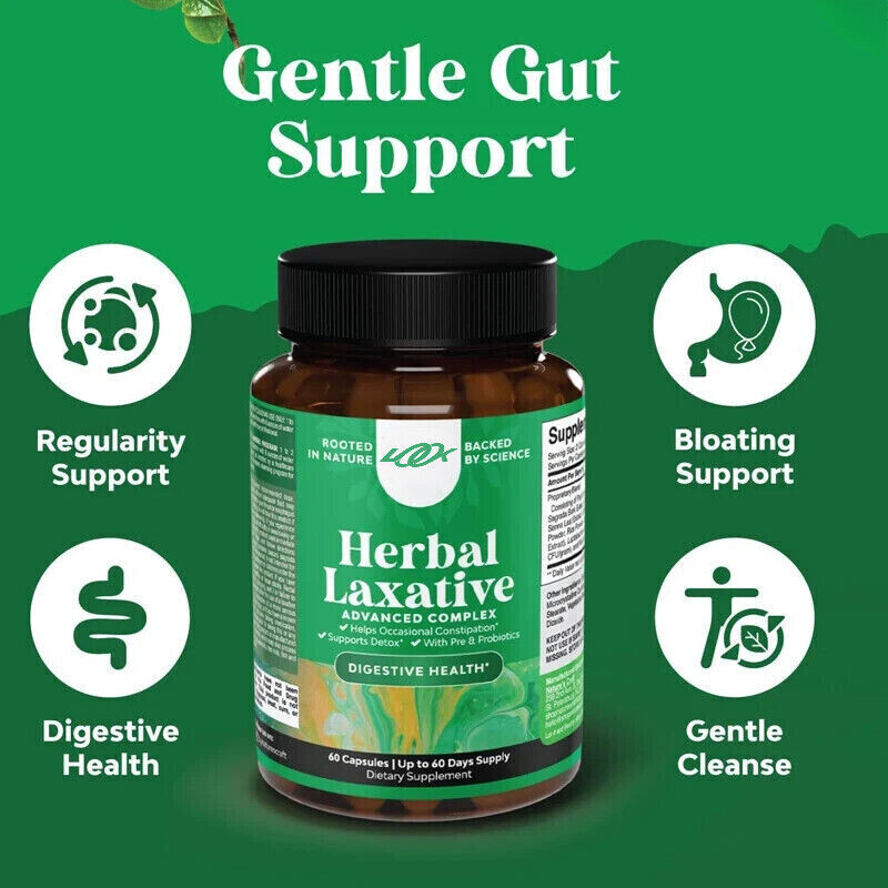 Herbal capsules containing probiotics