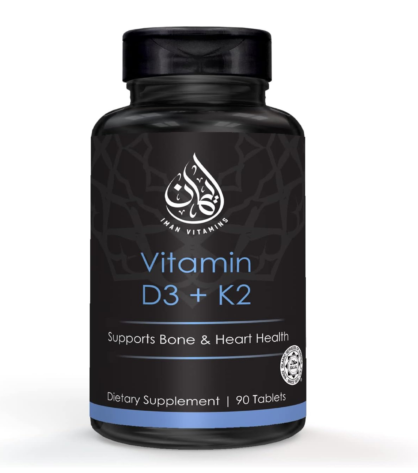 Halal Vitamin D3 with K2 Chewable Tablets – Vitamin D 2000 Iu + Menaquinone-7 (M