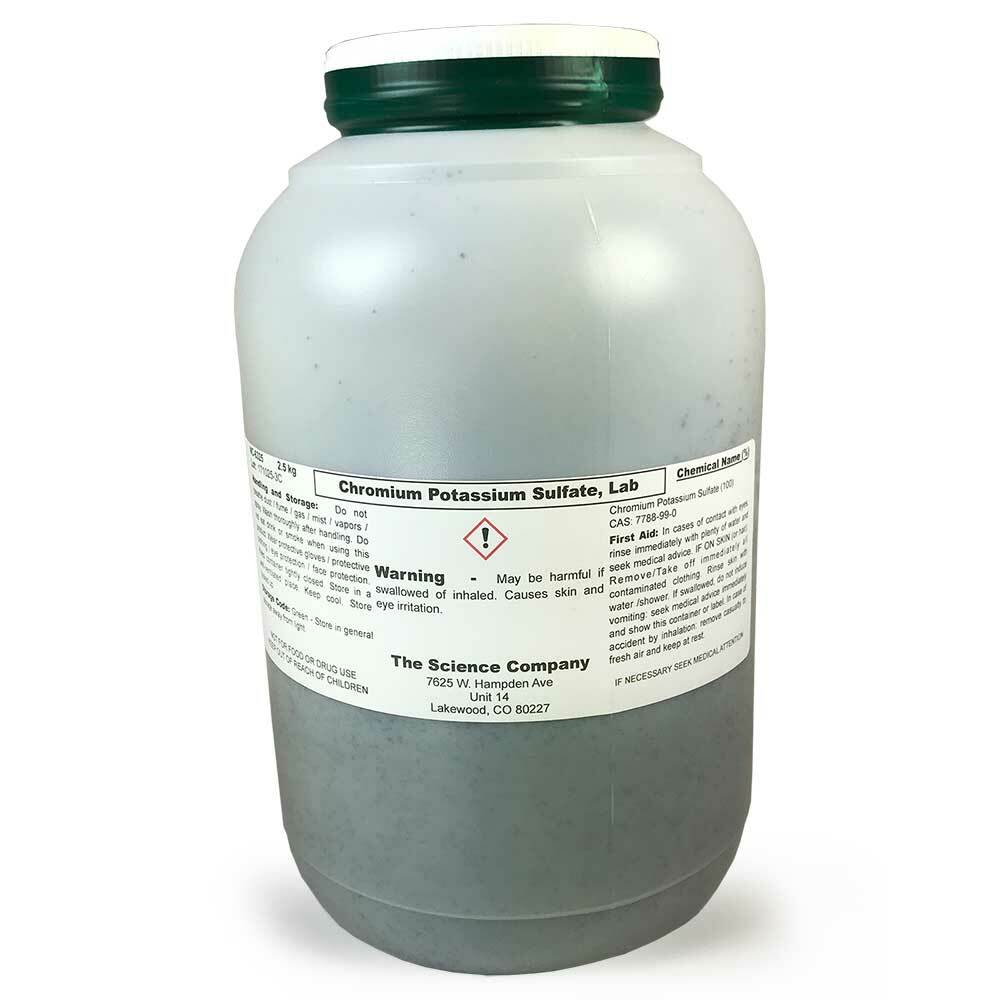Chromium Potassium Sulfate, 2.5kg (Chrome Alum)