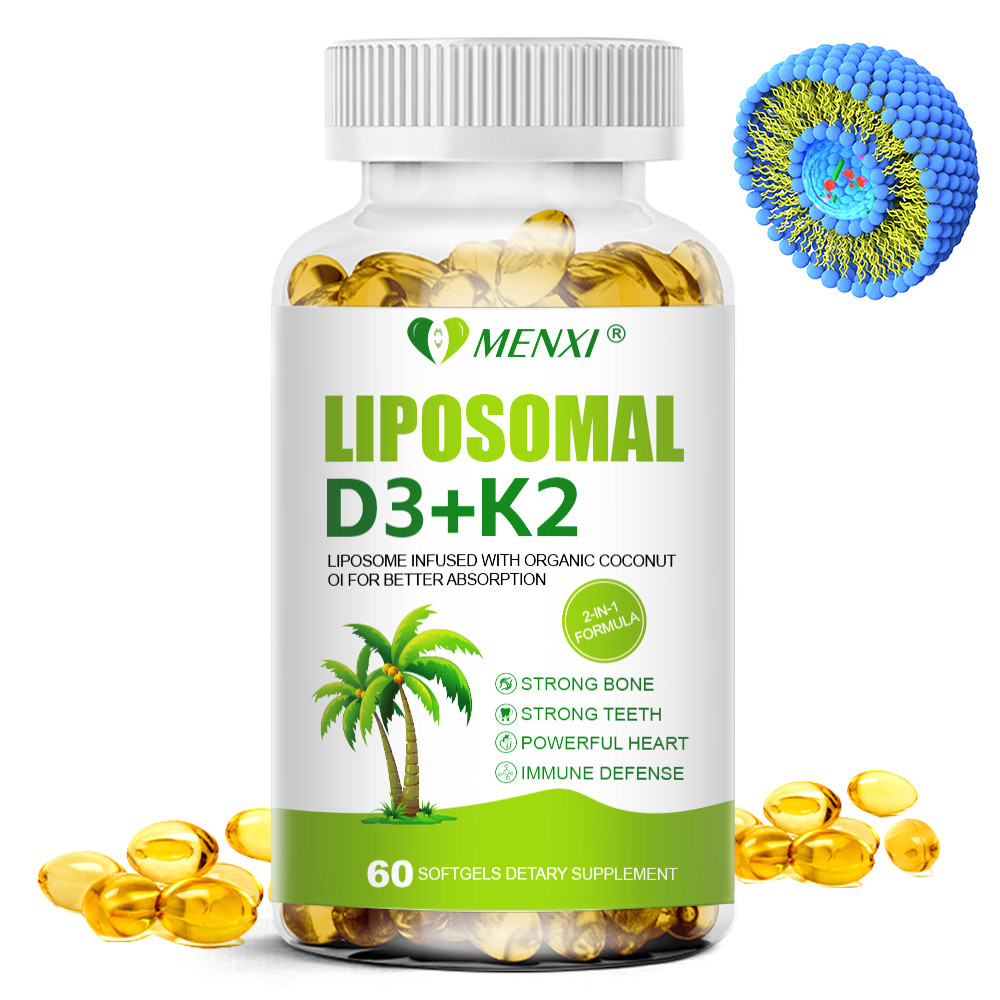 Liposomal D3K2 Bioactive Capsules – Immune Modulation & Arterial Flexibility Aid