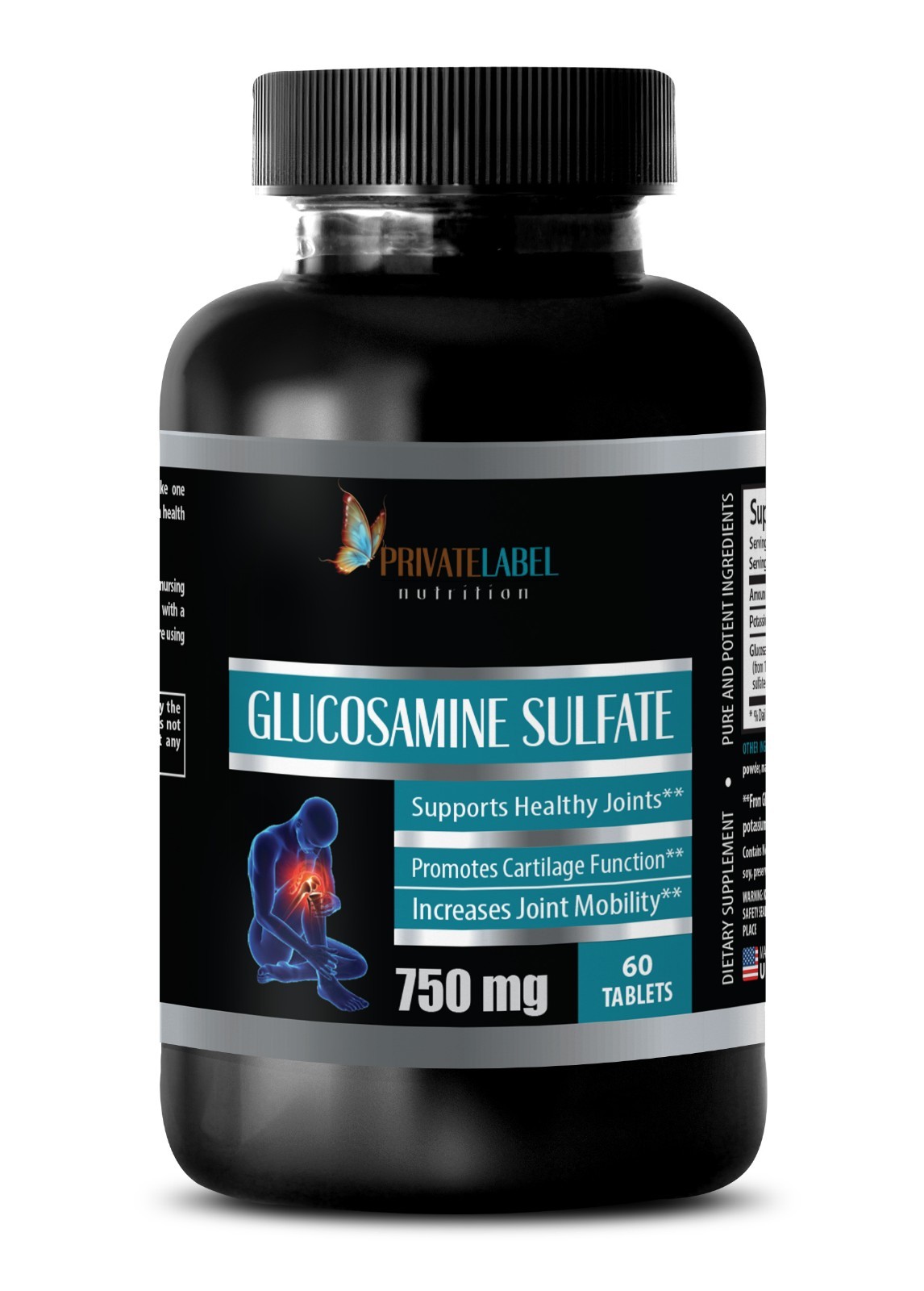 Glucosamine With Potassium Tablets – GLUCOSAMINE SULFATE – Protect Gut Lining