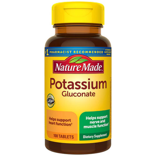 Potassium Gluconate 100 Tabs 90 Mg by Nature Made
