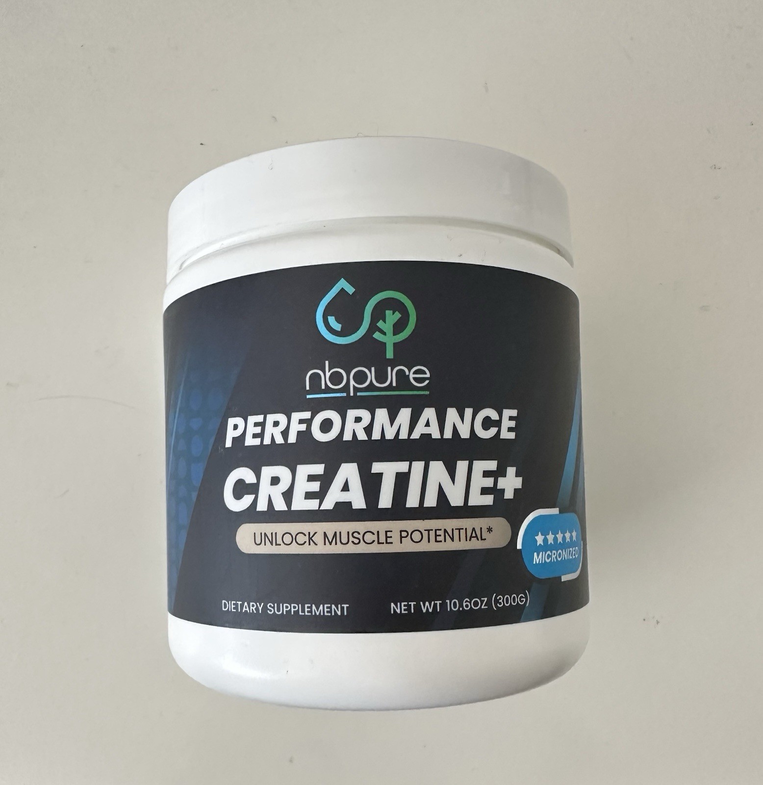 Nbpure Micronized Creatine Monohydrate Powder 300g 100% Pure