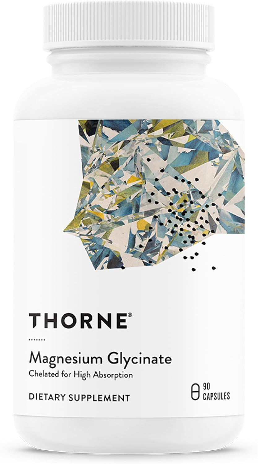 THORNE – Magnesium Glycinate – Supports Restful Sleep, Muscle Relaxation, Heart
