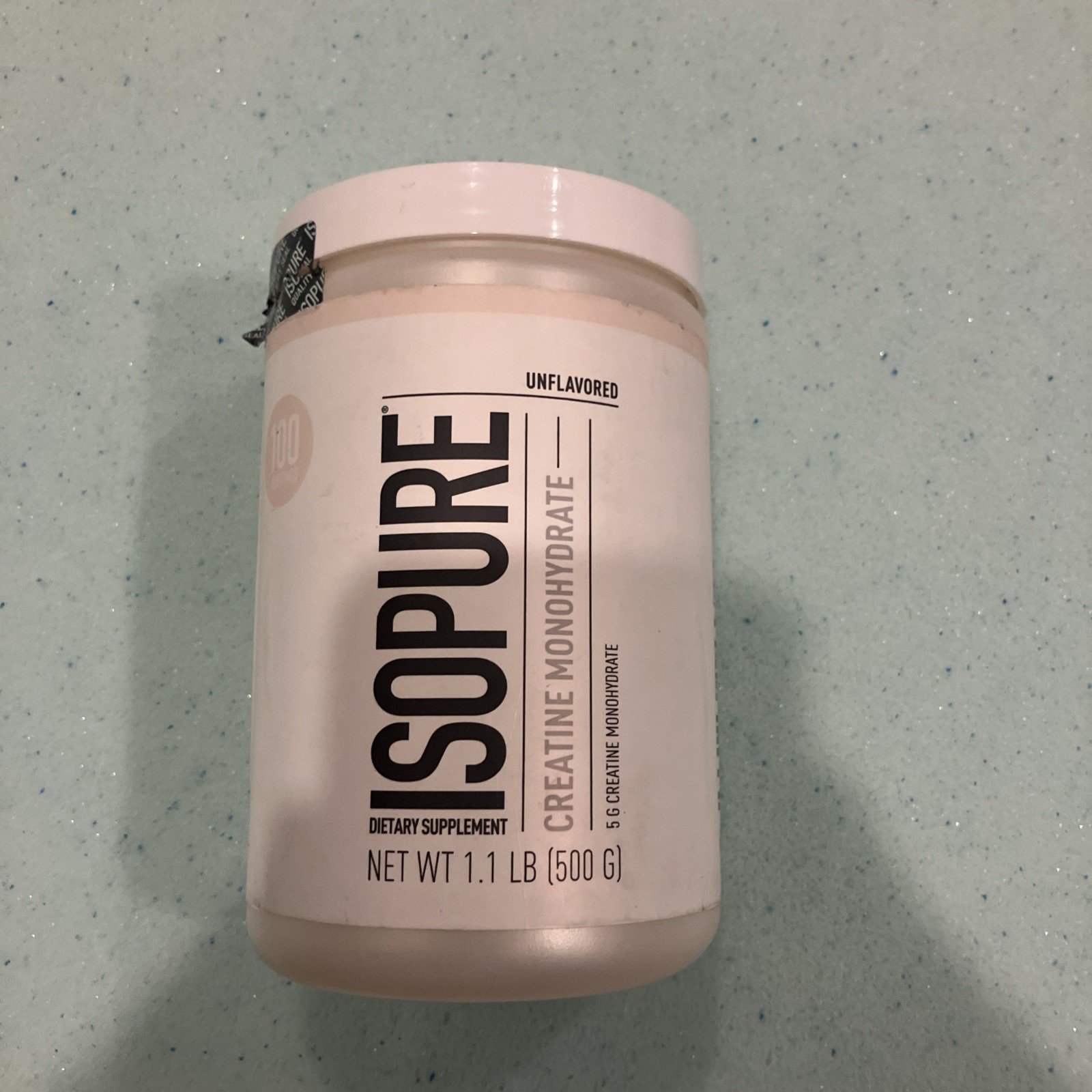 Creatine Monohydrate, Unflavored, 1.1 lb (500 g)