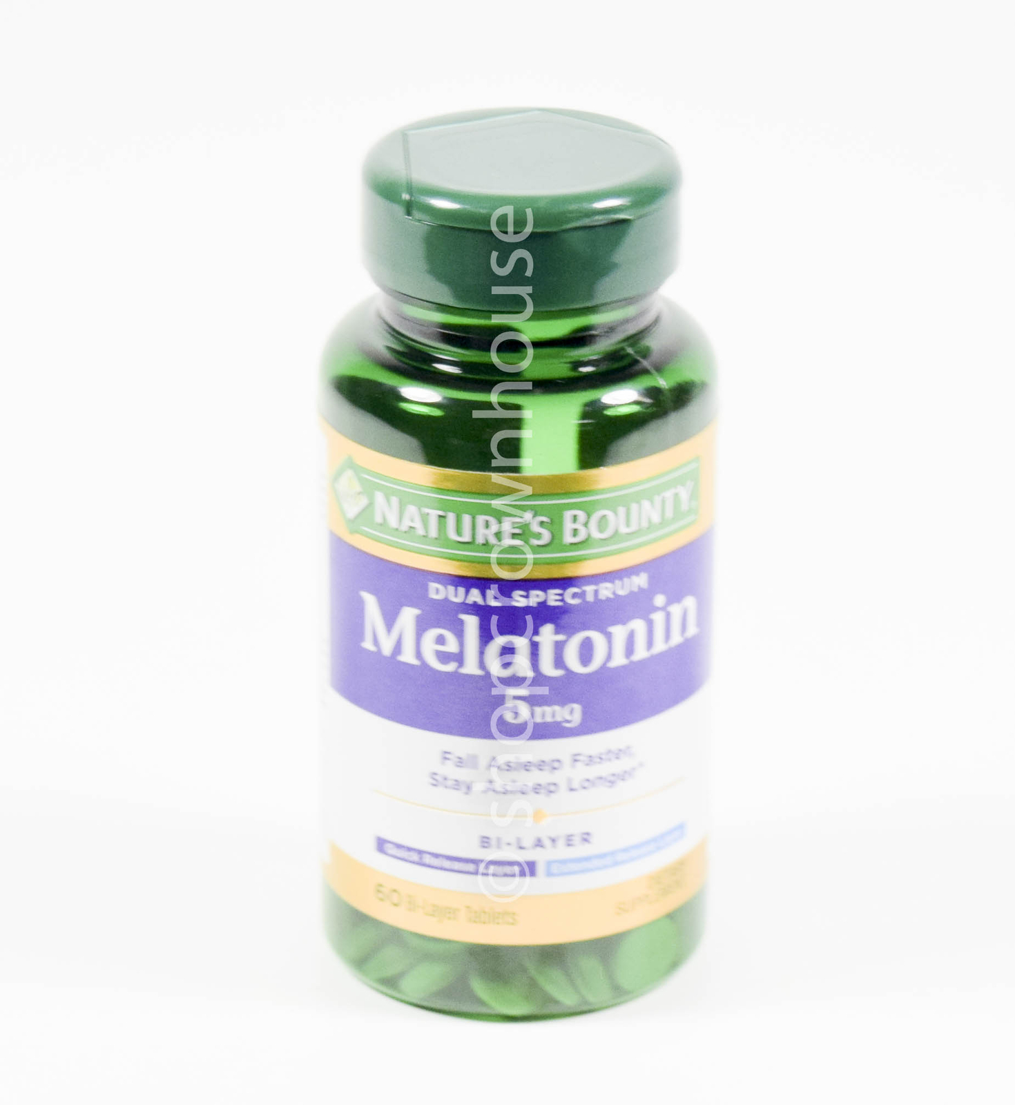 02/2026 ~ Natures Bounty 5mg MELATONIN Dual Spectrum 90 BI-LAYER Tablets