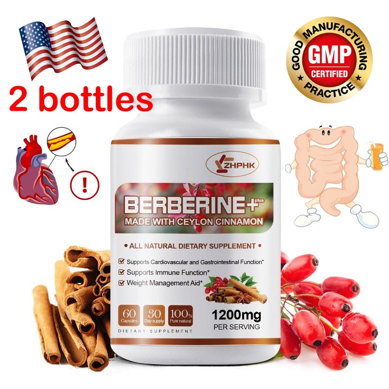 Berberine capsules help antibacterial blood sugar regulation intestinal health