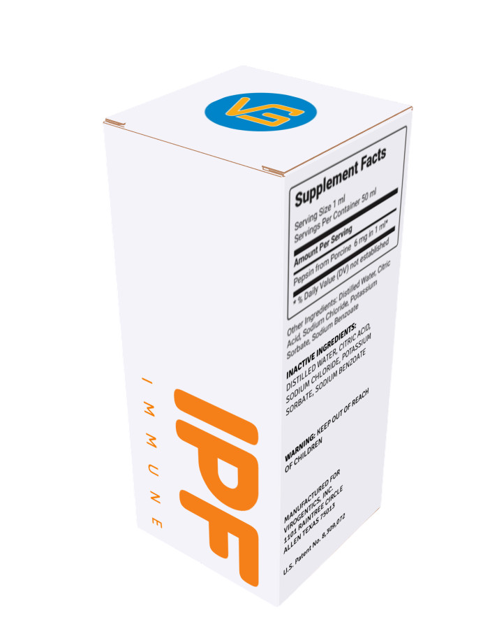 Virogentics IPF Immune® Liquid Nutritional Dietary Supplement Cherry