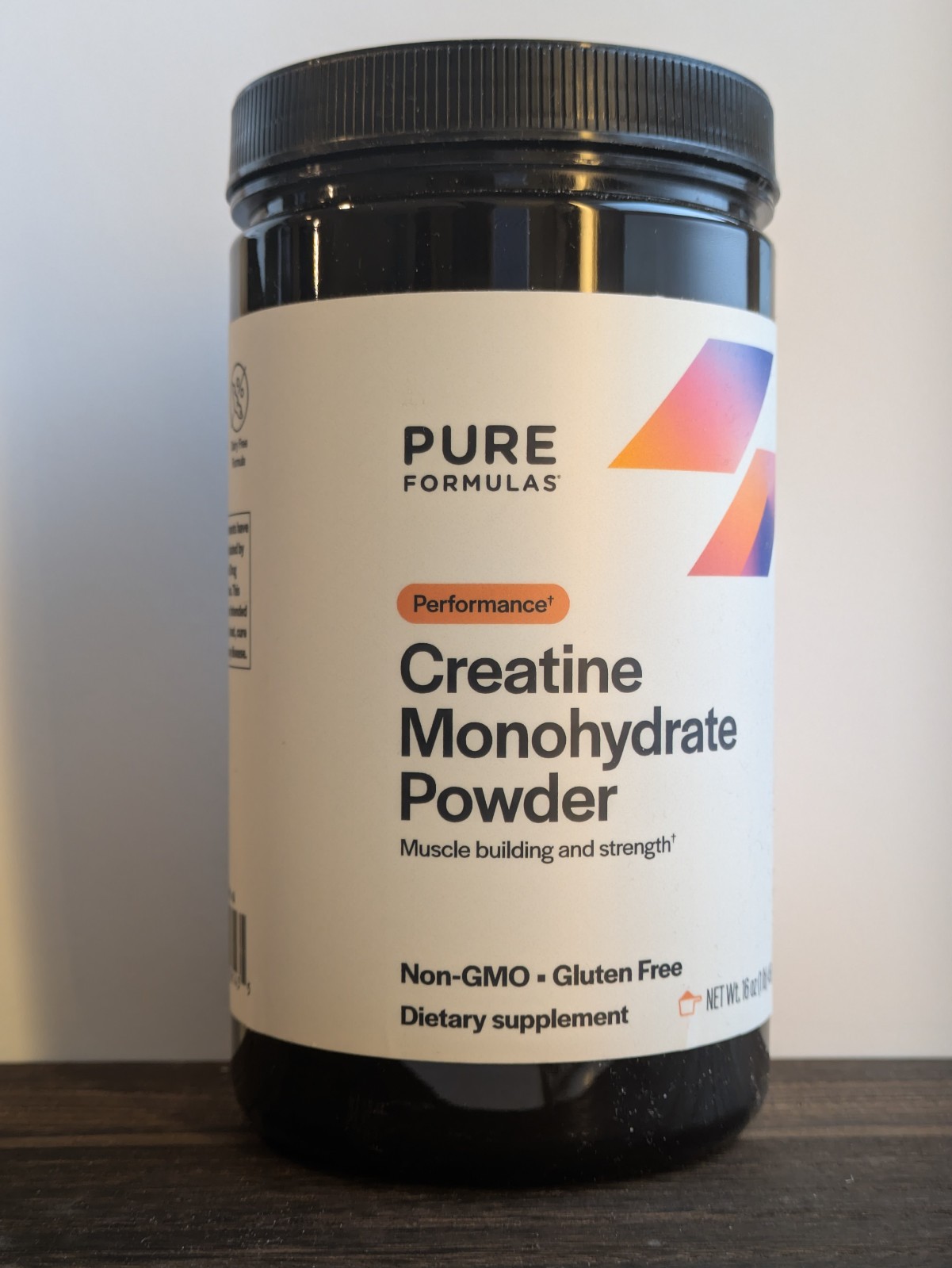 pure formulas creatine monohydrate powder 16oz exp 07/27