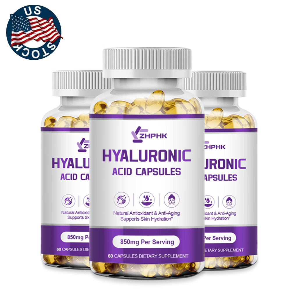 Hyaluronic Acid Capsules With MSM For Joint Support NON-GMO – 3 Months Supply