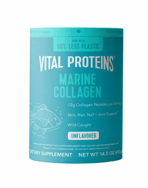 Vital Proteins Marine Collagen, 14.5 oz, About 34 Servings, Dairy/Gluten Free!