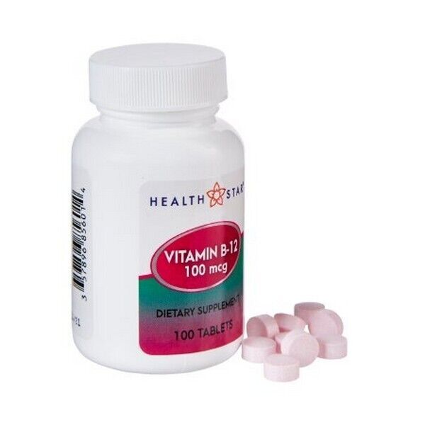 MCK Vitamin Supplement Geri-Care® Vitamin B12 100 mcg Strength Tablet 100 1 BT