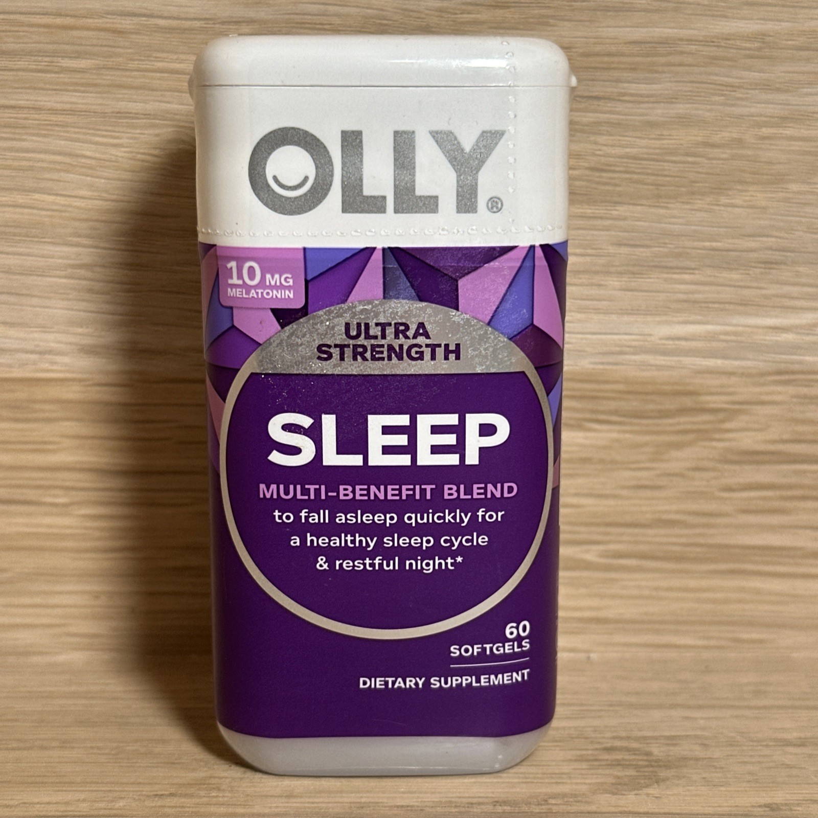 Olly Sleep Melatonin Ultra Strength 10 MG ~ 60 Softgels EXP: 09/2026 SEALED