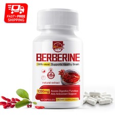 Berberine HCl 1200mg-High Potency Berberine Supplement-Blood Sugar Support