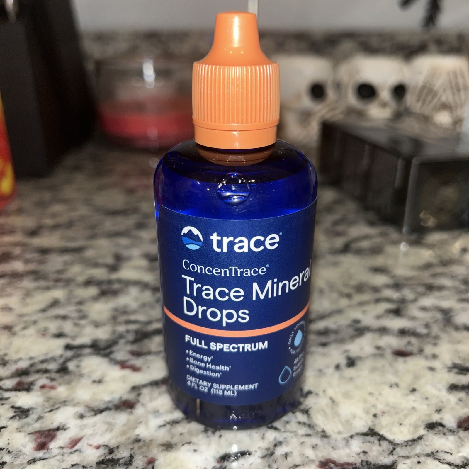Trace Minerals Research Trace Mineral Drops ConcenTrace – 4floz