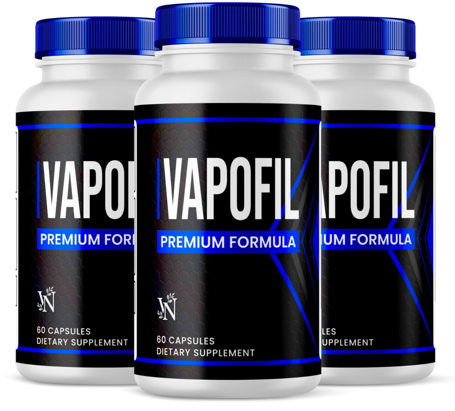 (3 Pack) Vapofil Advanced Male Pills Vapo Fil Formula Supplement 180 Capsules