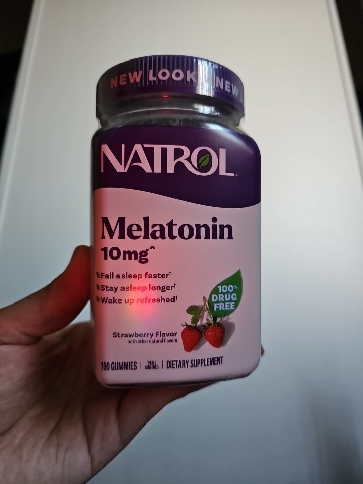 Natrol Melatonin 10mg Sleep Aid Gummies – Strawberry – 140ct