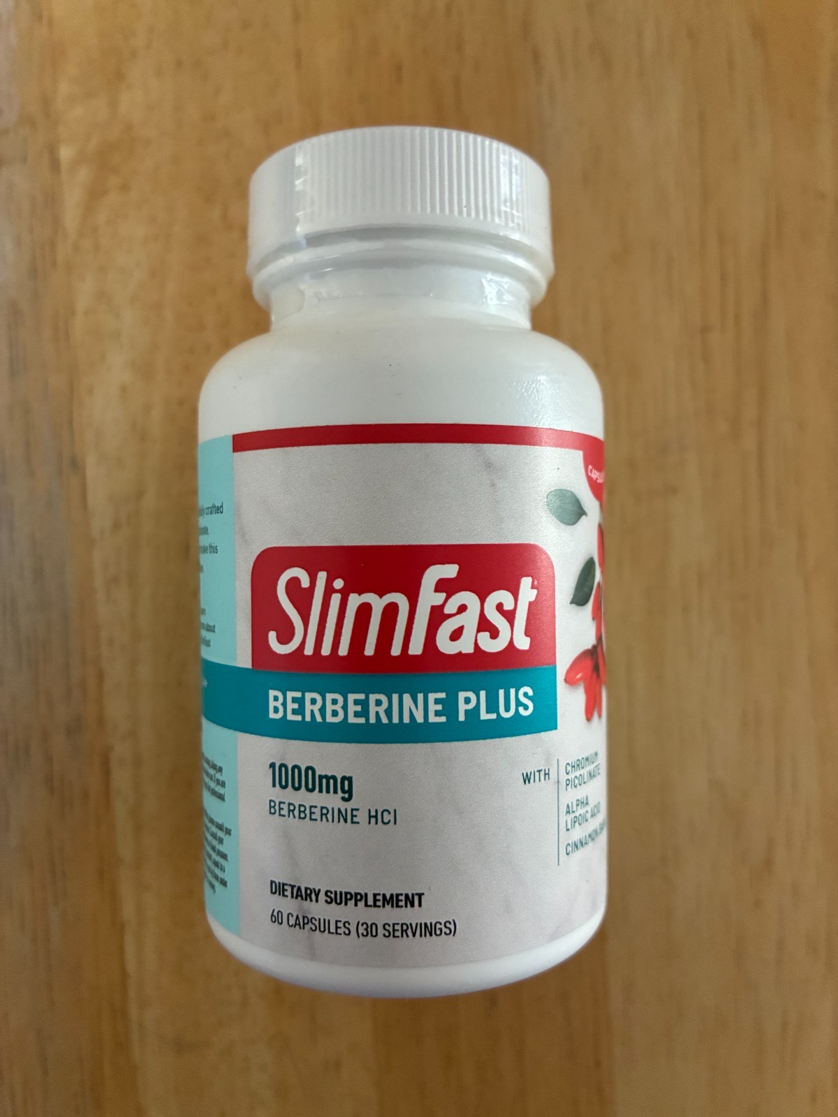 SlimFast Berberine Plus 60 Capsules 1000mg Supplement