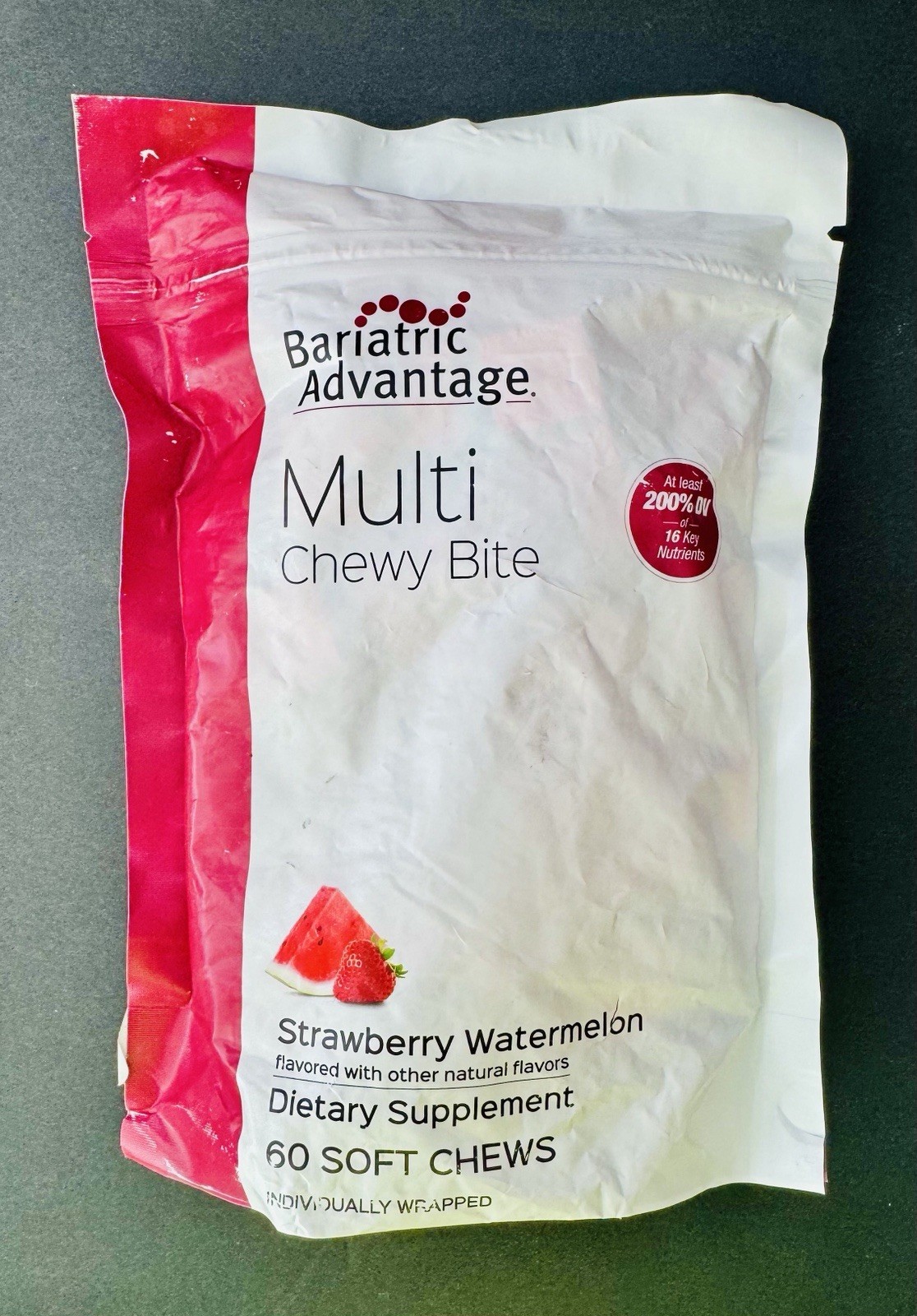 Bariatric Advantage Multi Chewy Bite – Soft Chew Multivitamin, BB: 06/2026