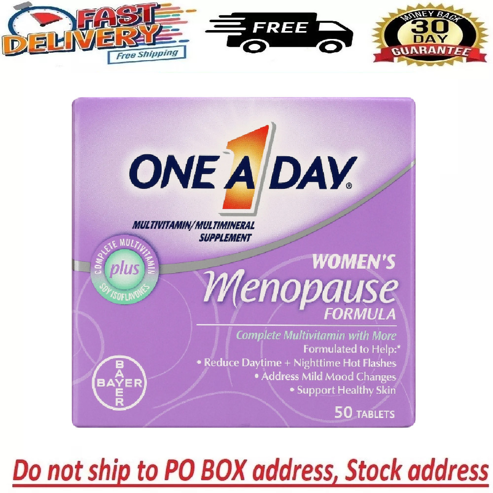 One a Day Women’S Menopause Multivitamin with Vitamin A, Vitamin C, Vitamin D, V