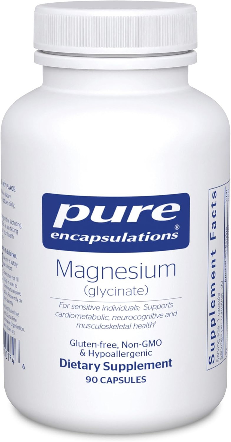 Magnesium (Glycinate) – Supplement to Support Stress Relief, Sleep, Heart Health
