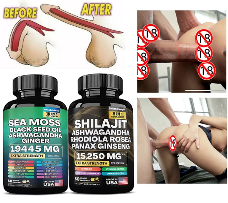 Dynamic Vitality Bundle – Sea Moss Multivitamin & Shilajit Power Combo set