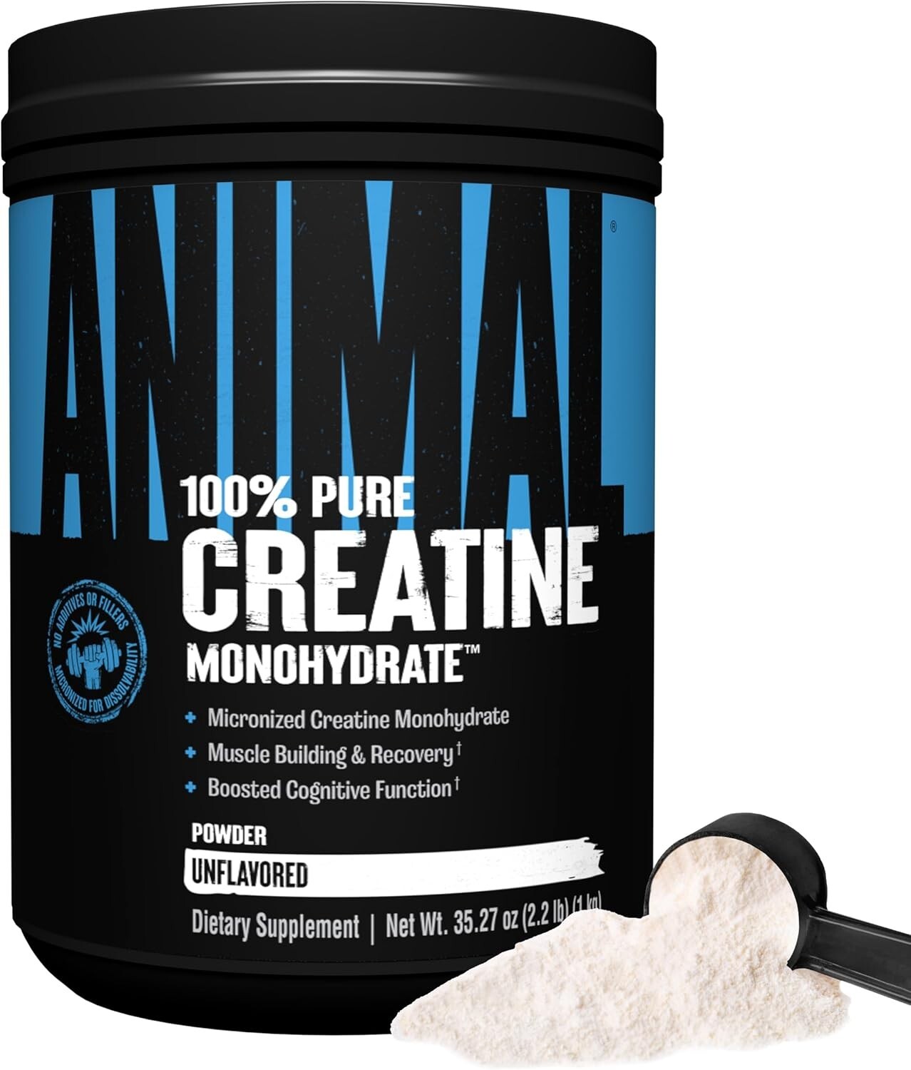 Universal Animal Micronized Creatine Monohydrate Unflavored 1000G/200 Servings