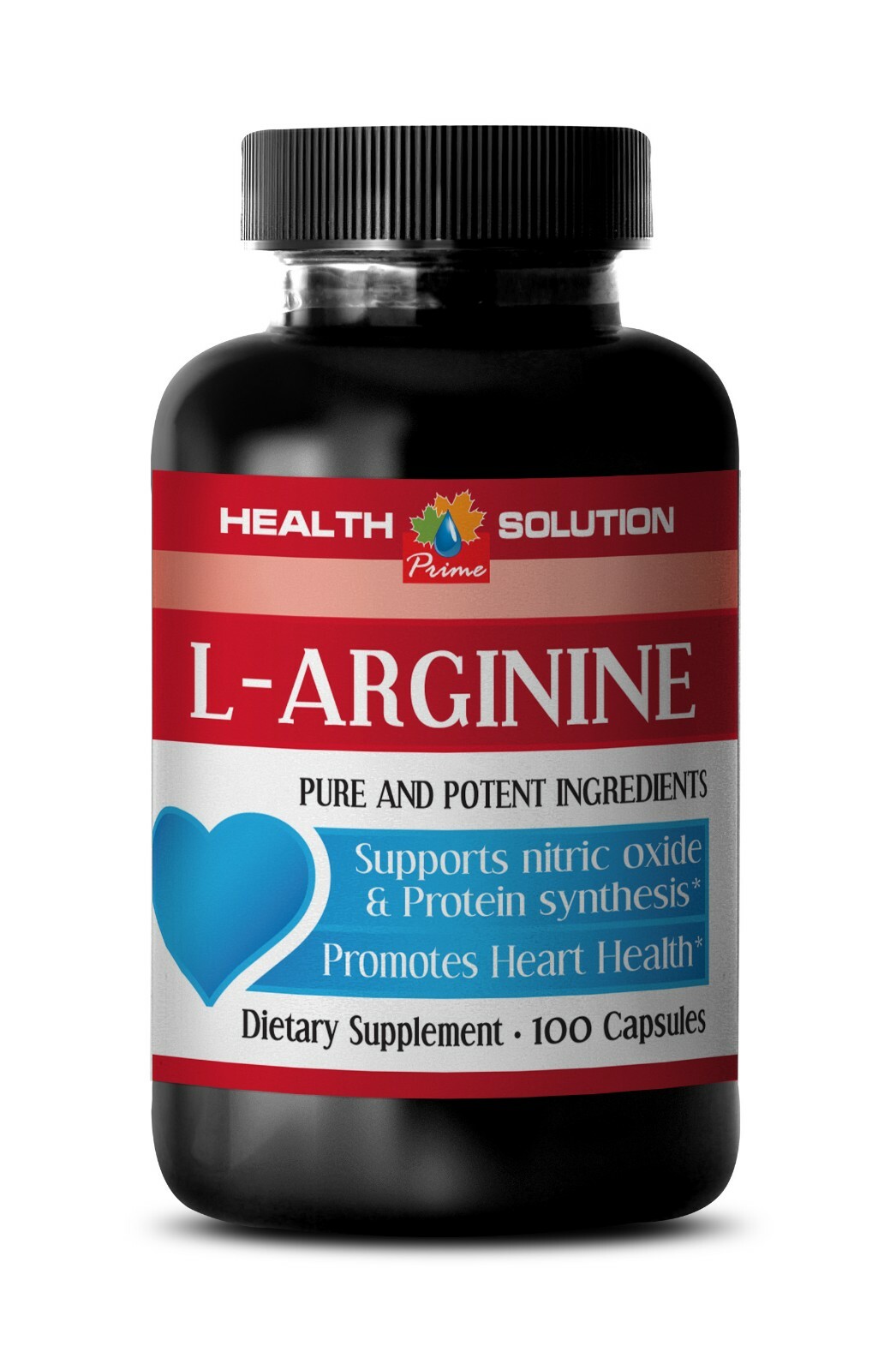 Amino Acids L-Arginine Sport Edition. Protein Synthesis, (1 Bottle, 100 Caps)