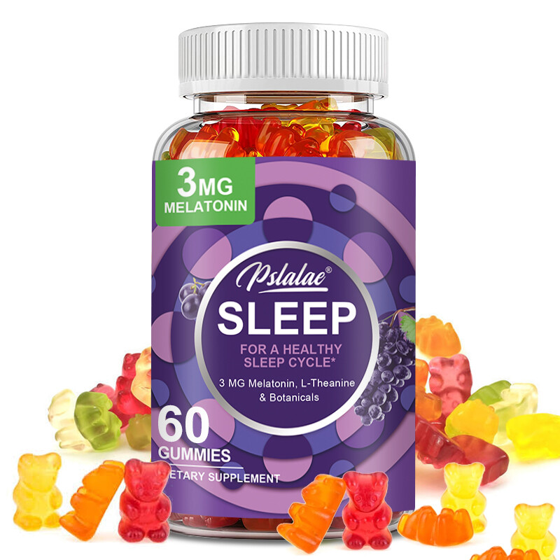 Sleep Gummies 3mg – with Melatonin – Sleep Aid Supplements,Improve Sleep Quality