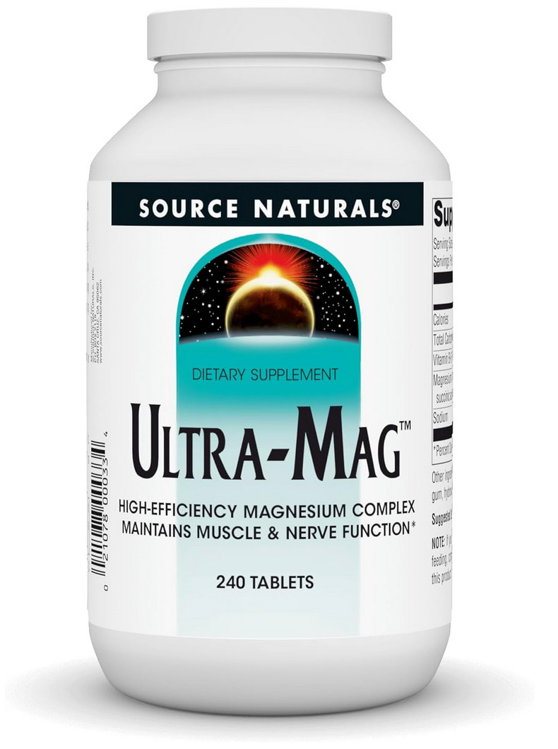 SOURCE NATURALS Ultra-Mag 240 Tabs