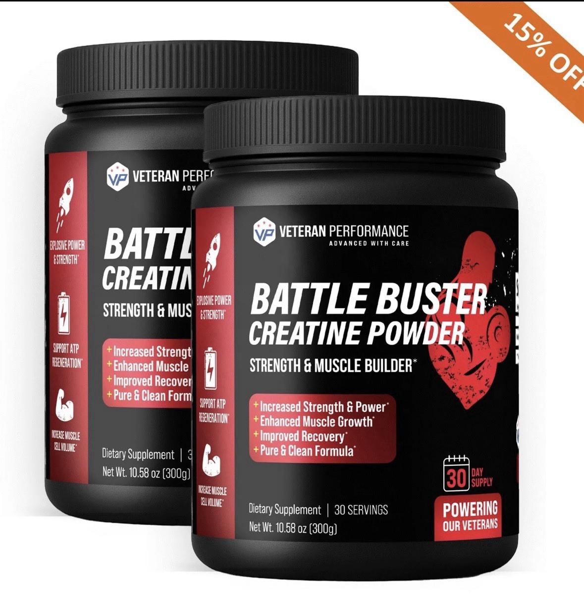 Creatine Monohydrate Powder for Strength Muscle Growth & Performance