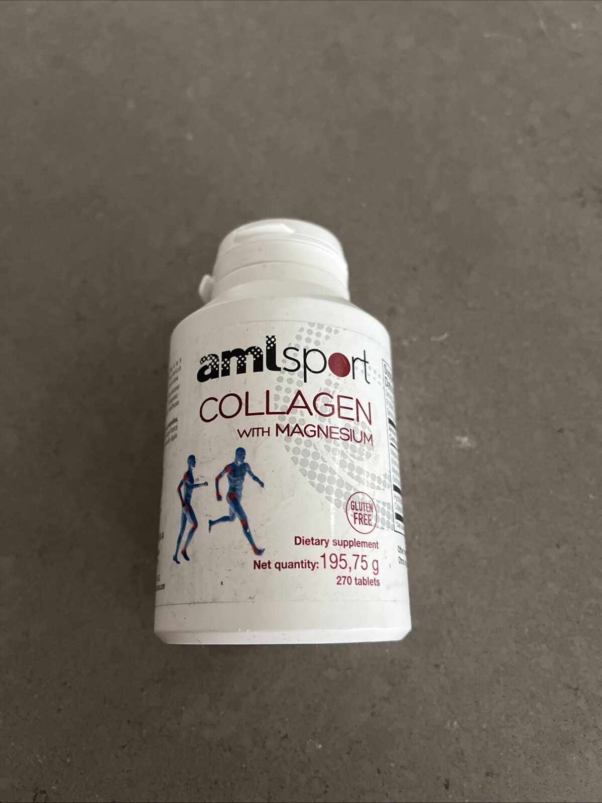 Amlsport COLLAGEN W/ Magnesium 270 Tablets | Exp 01/2027 Sealed FAST SHIP!