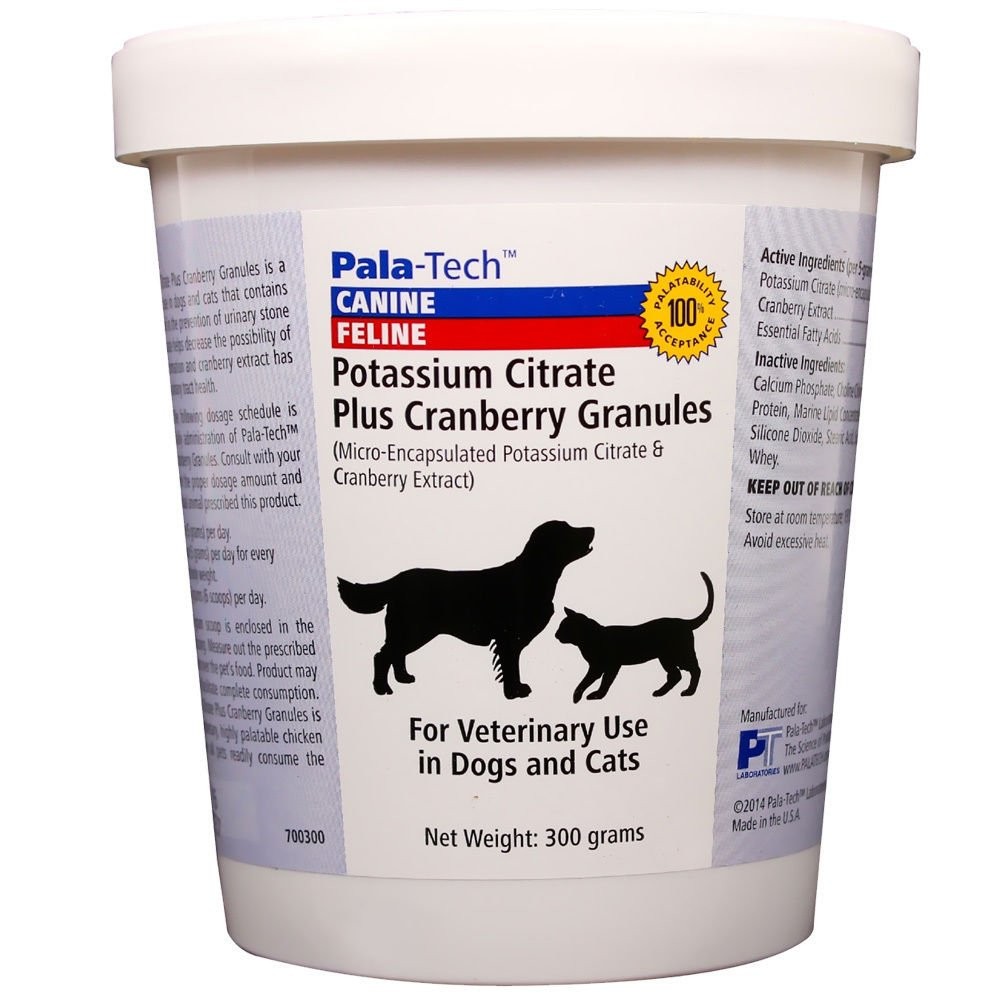 PALA TECH Potassium Citrate Plus Cranberry Granules 300gm