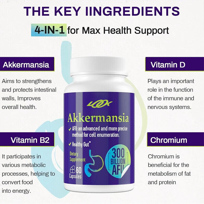 AFU Akkermansia Muciniphila probiotics for digestion