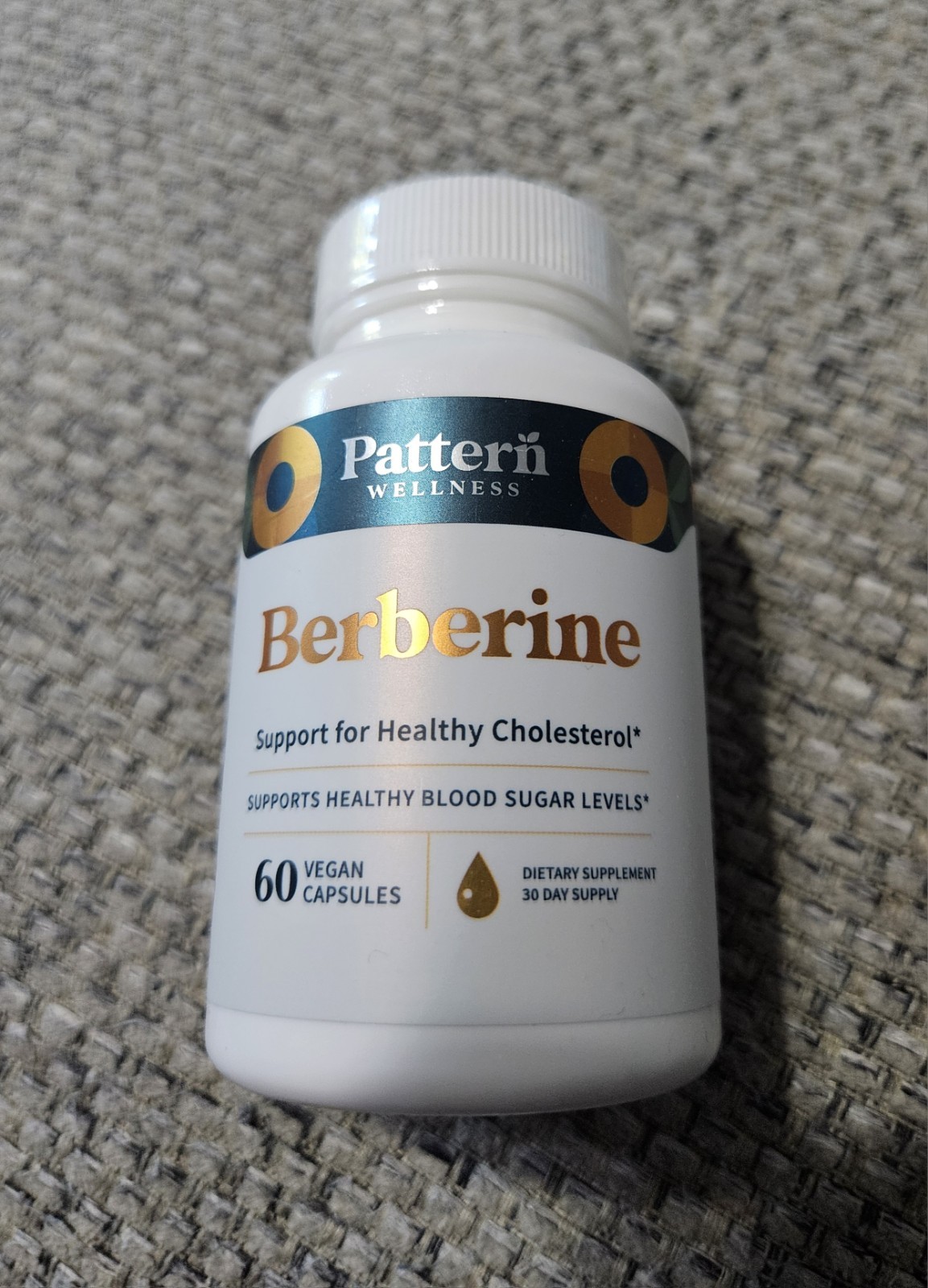 Pattern Wellness Berberine – 600mg Capsules – 60
