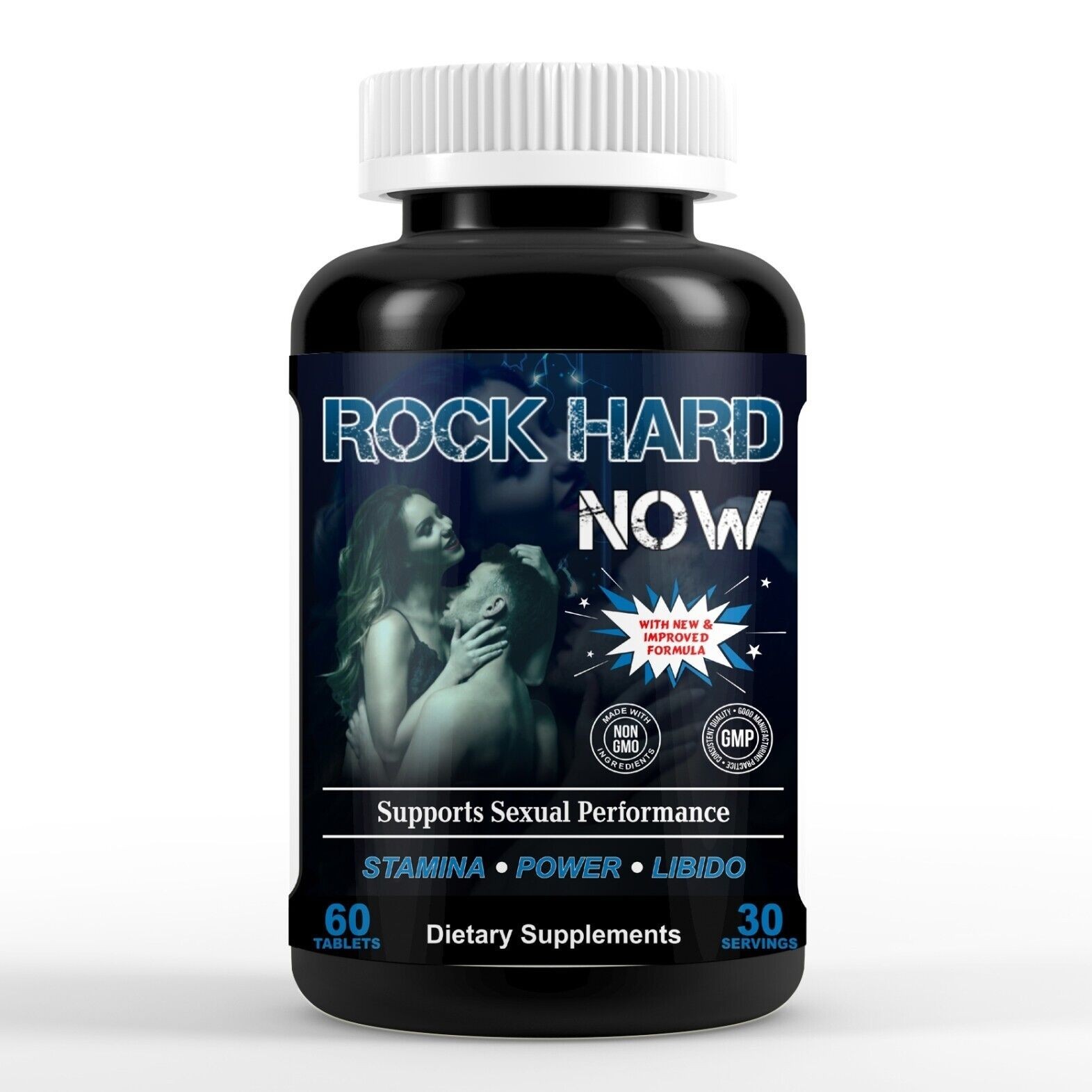 Libido Booster for Men Testosterone Enhancement Pills Performance Stamina 60Caps