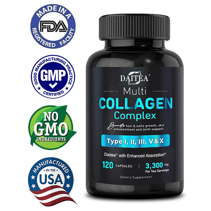 Multi Collagen Complex – Type I, II, III, V, X, Enhancement And Joint Support