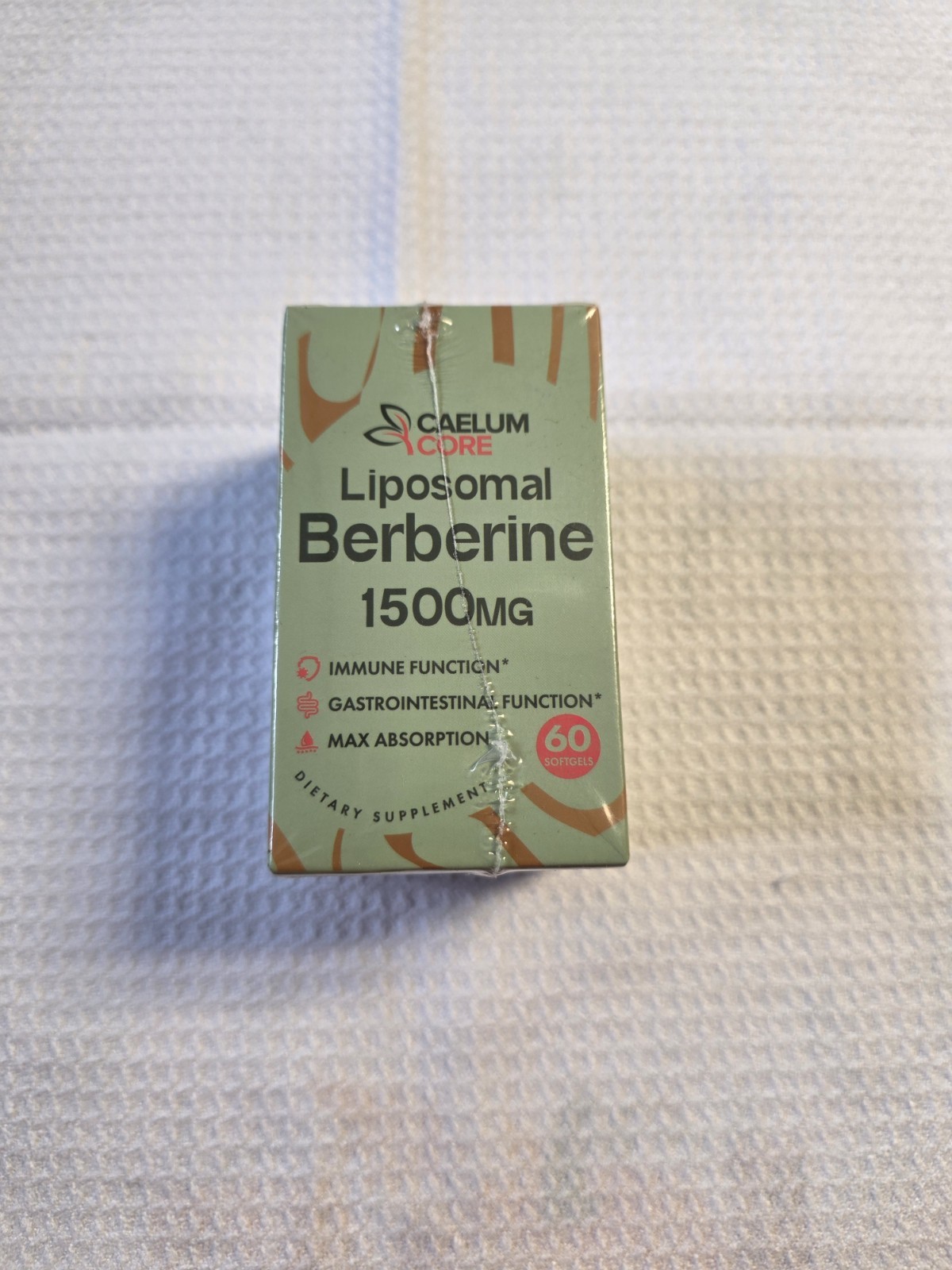 Caelum Core Liposomal Berberine Supplement 1500mg 60 Capsules