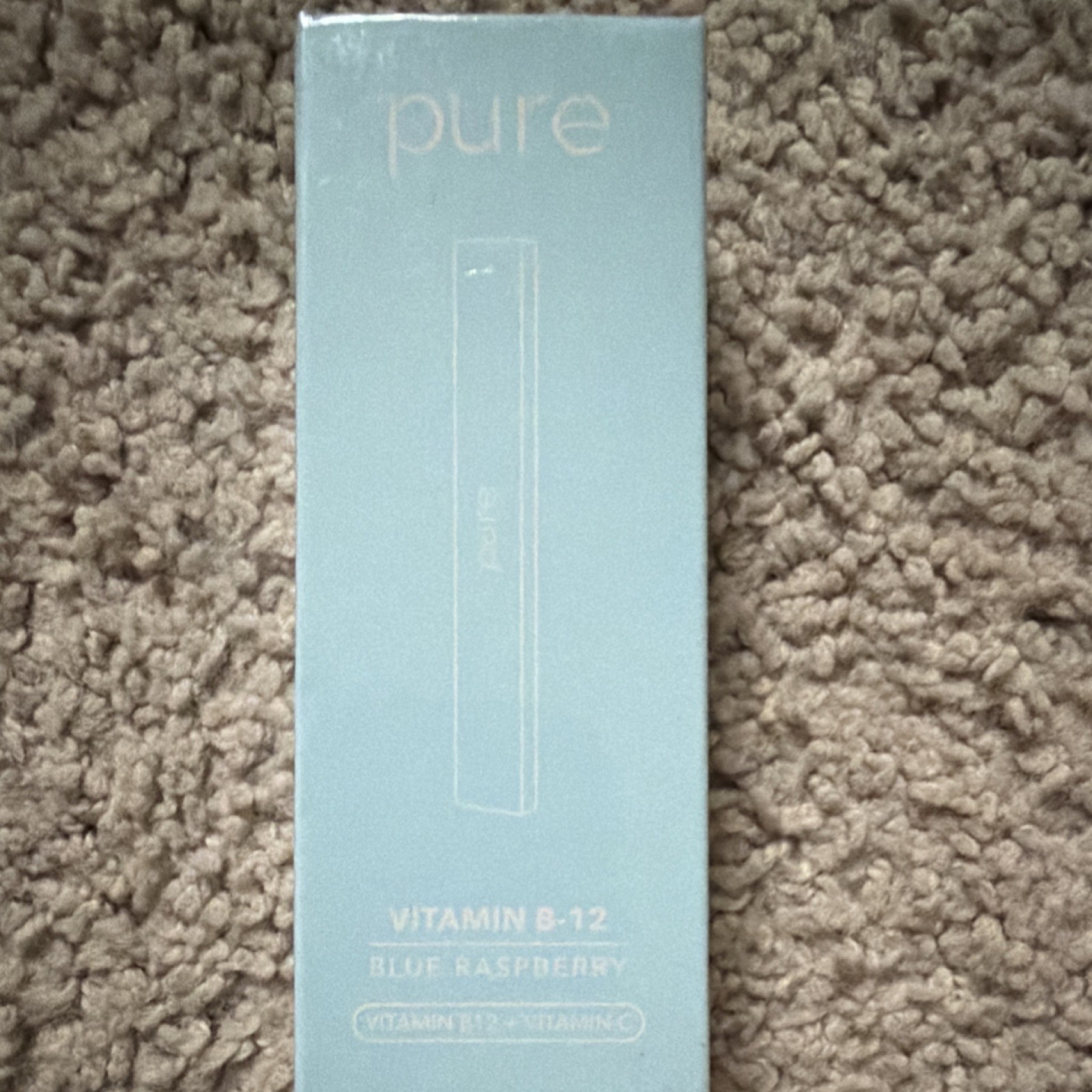 Pure Vitamin B12 & Vitamin C Blue Raspberry Diffuser Supplement Vitamin Inhaler