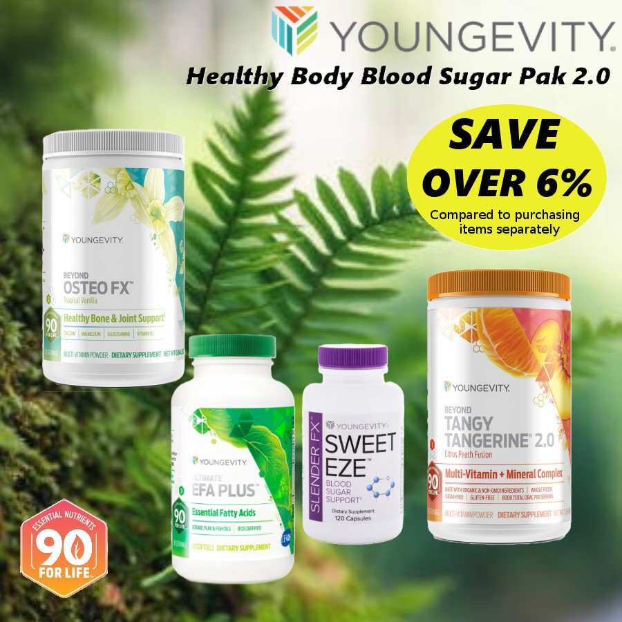 Youngevity Dr. Wallach Healthy Body Blood Sugar Pak™ 2.0