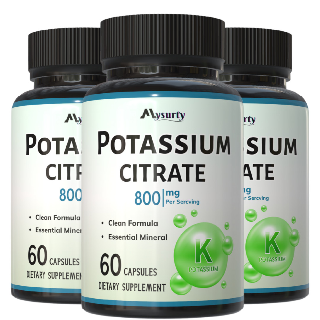Potassium Citrate Capsules | Potassium Citrate 800mg | 180 Capsules