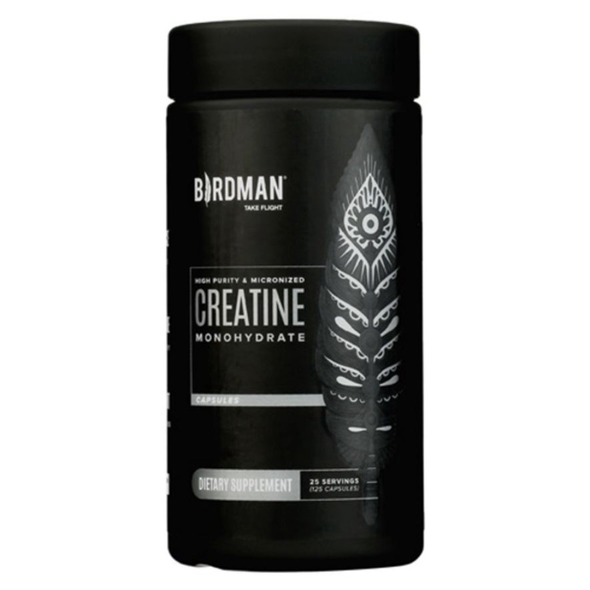 BIRDMAN Micronized Creatine Monohydrate Capsules 125 Count, 25 Servings