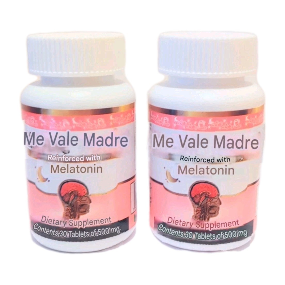 2 PACK! MELATONINA 30 Tablets ea Melatonin “Insominio, Relajante,Stress,Nervios”