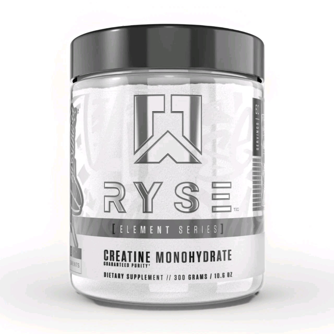 Ryse Element Creatine Monohydrate Powder 300 grams Muscle Brain Support Exp 5/27