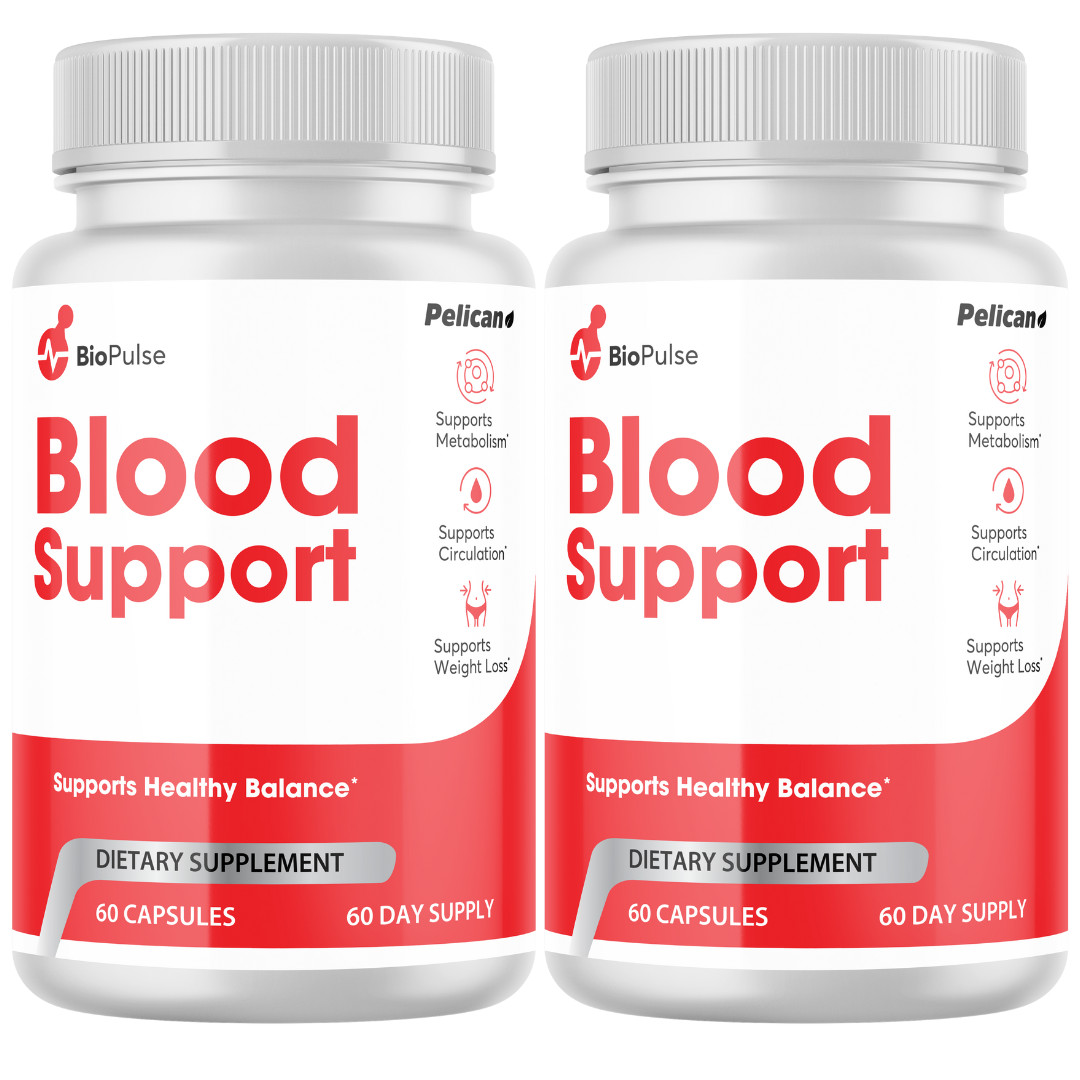 Bio Pulse- Blood Support- 2 Bottles- 120 Capsules