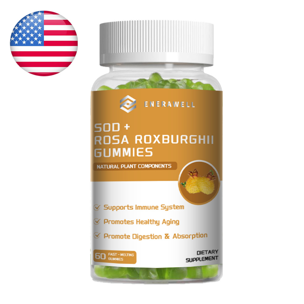 Vitamin B-12 With Rosa Roxburghii ,SOD,E,C Energy Metabolism Booster Anti-aging