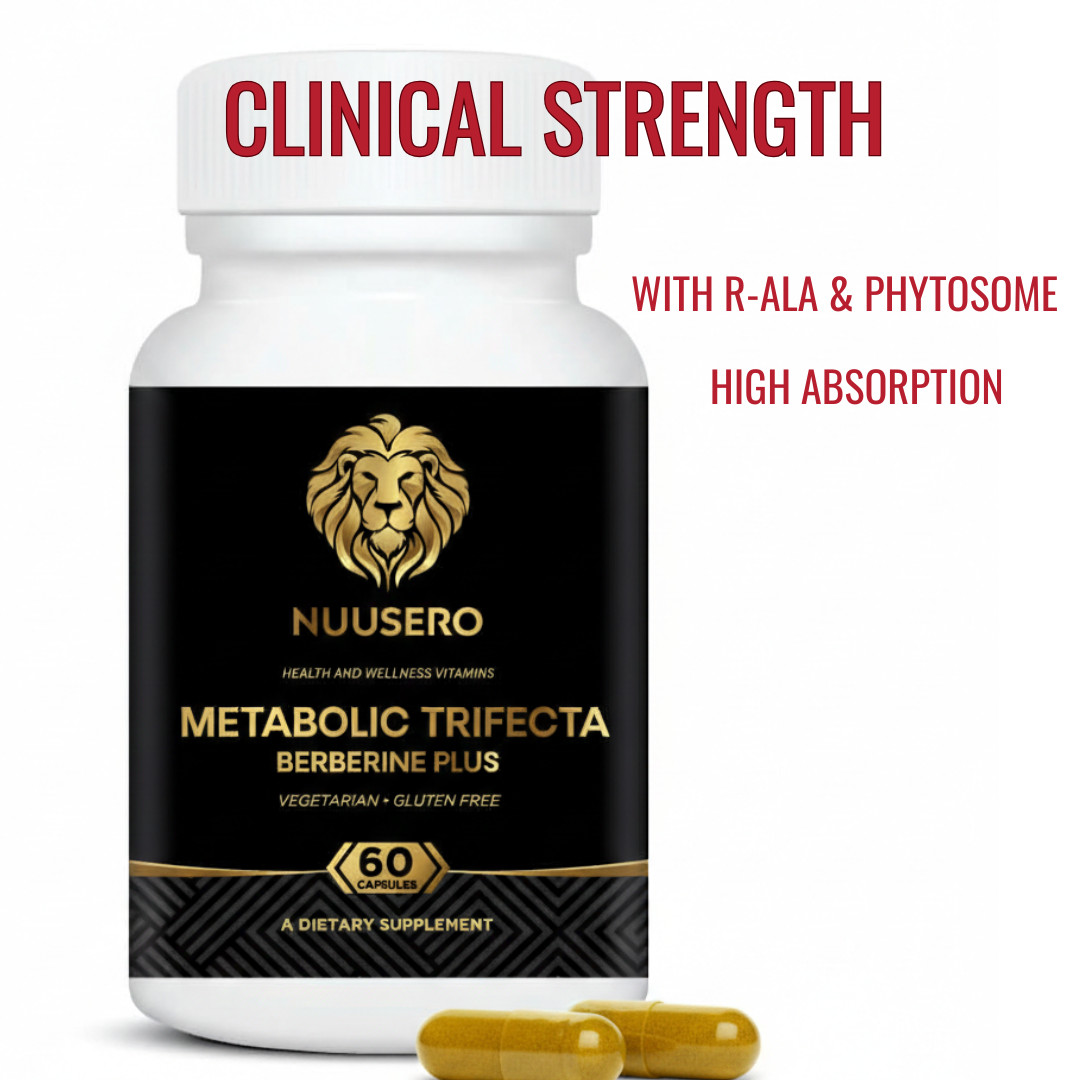 Berberine 1000mg Daily Serving with R-ALA – High Absorption Metabolic Support