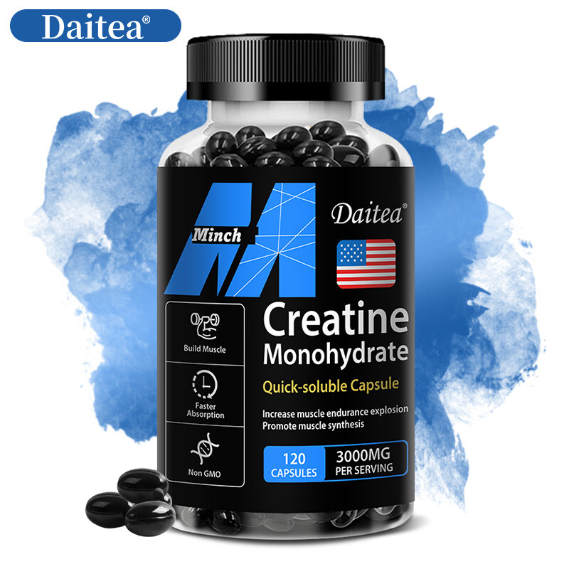 Creatine Monohydrate 3000 Mg – Promotes Muscle Growth, Energy And Endurance