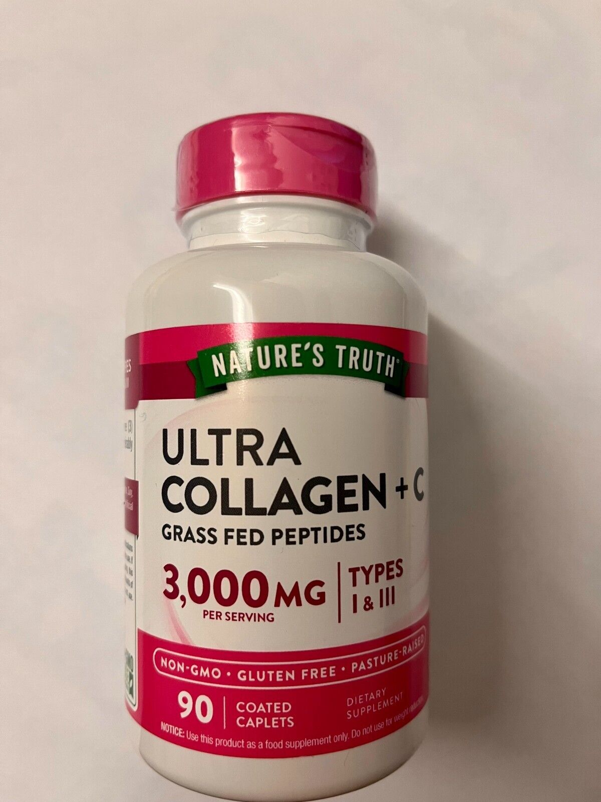 Nature’s Truth Ultra Collagen 3000mg 90 Coated Caplets